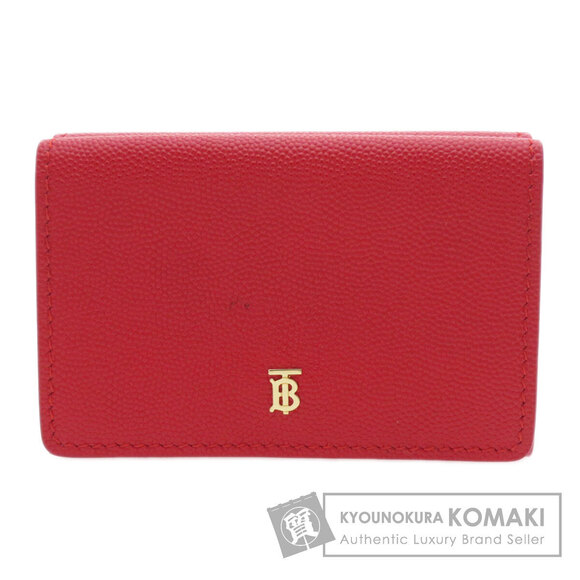 Burberry leather tri fold calfskin bi Wallet - Picture 2 of 8